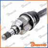 Demi-Arbre de Transmission ATM droite pour TOYOTA | NPW-TY-201, 7576